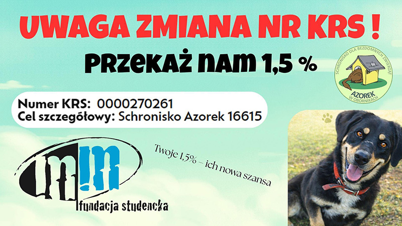 Przekaż nam 1,5%